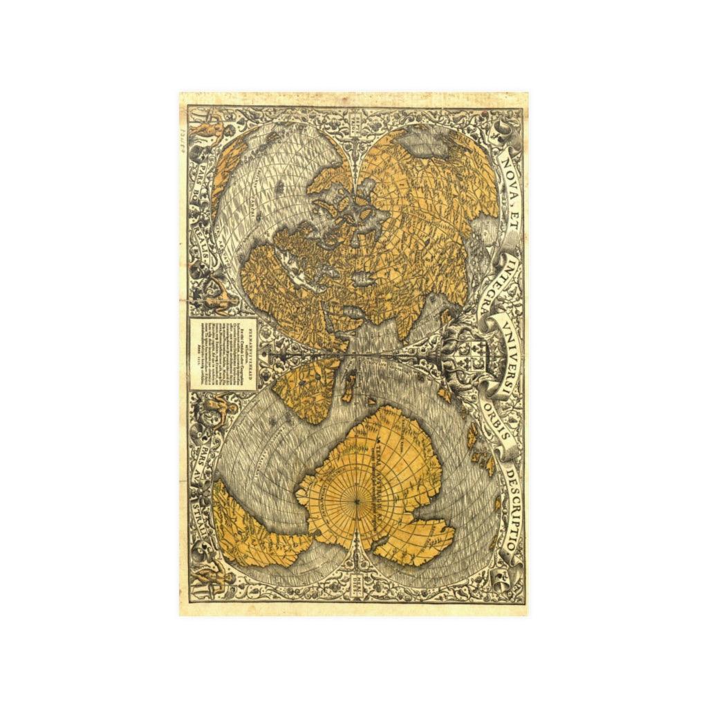 The Oronteus Finaeus Map Of The World 1531 Print Poster Art Unlimited   12719bb3659455a5fb0554c477494055 