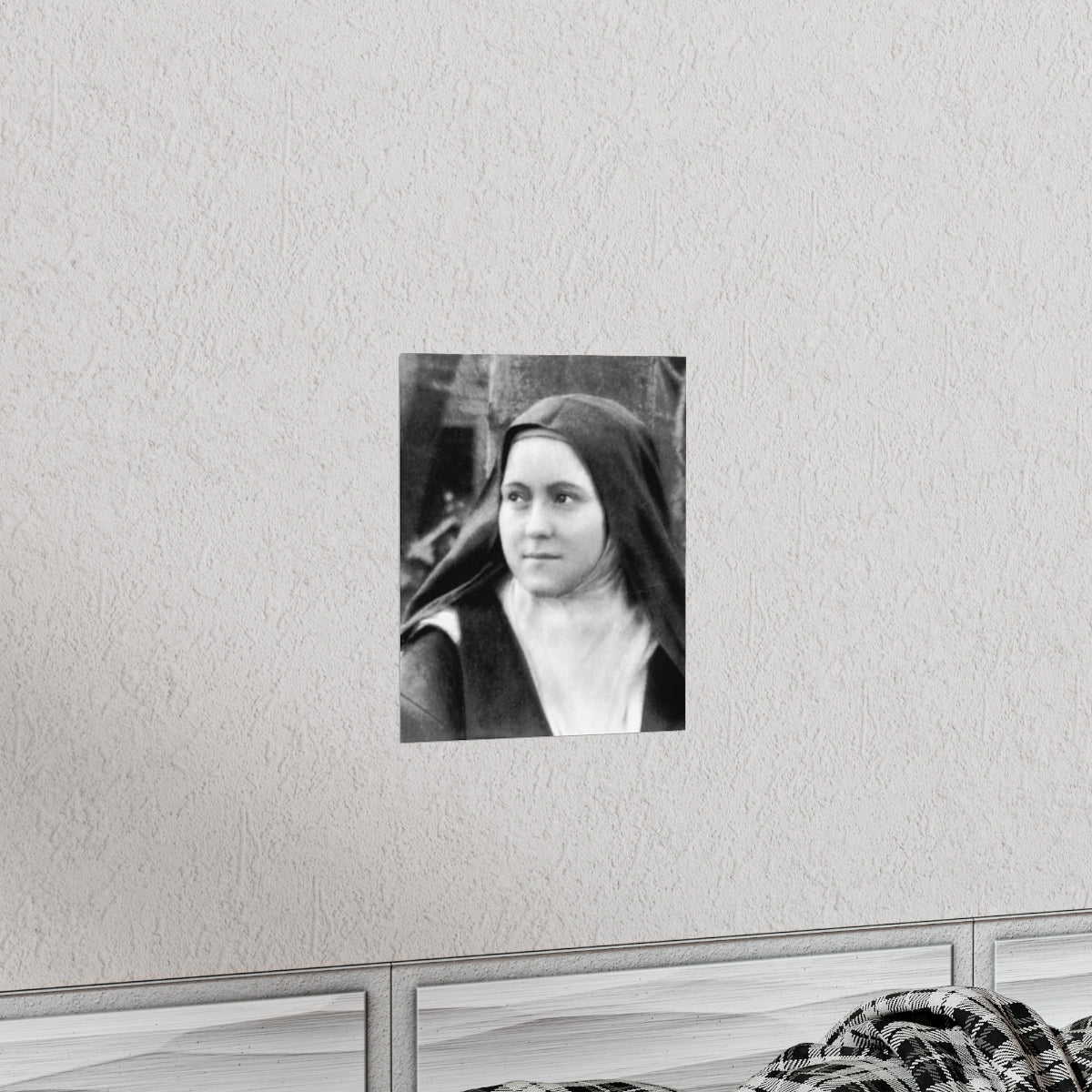 Saint Therese Portrait Print Poster