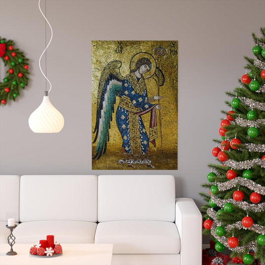 Saint Michael The Archangel Print Poster - Art Unlimited