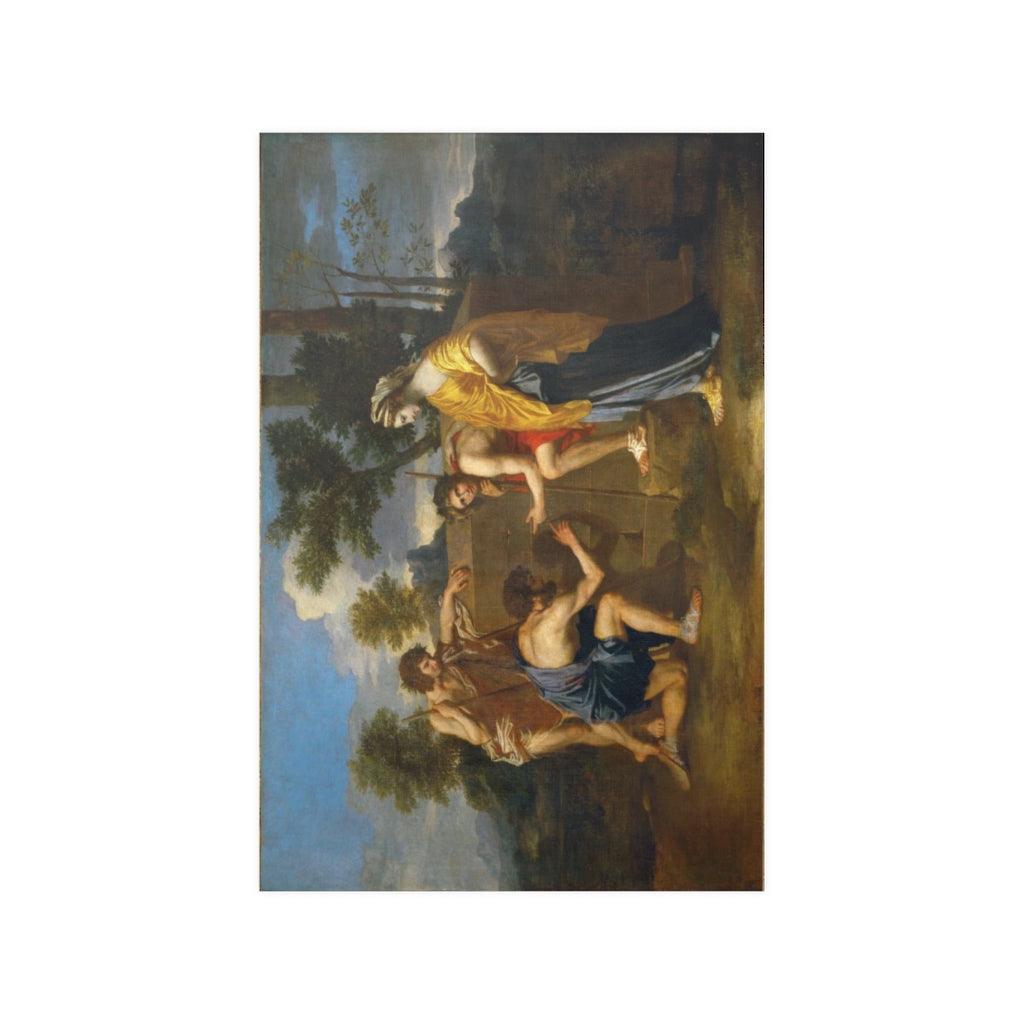 Nicolas Poussin - The Arcadian Shepherds Print Poster - Art Unlimited