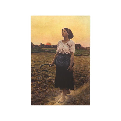 The Song Of The Lark By Jules Breton Print Poster - Art Unlimited
