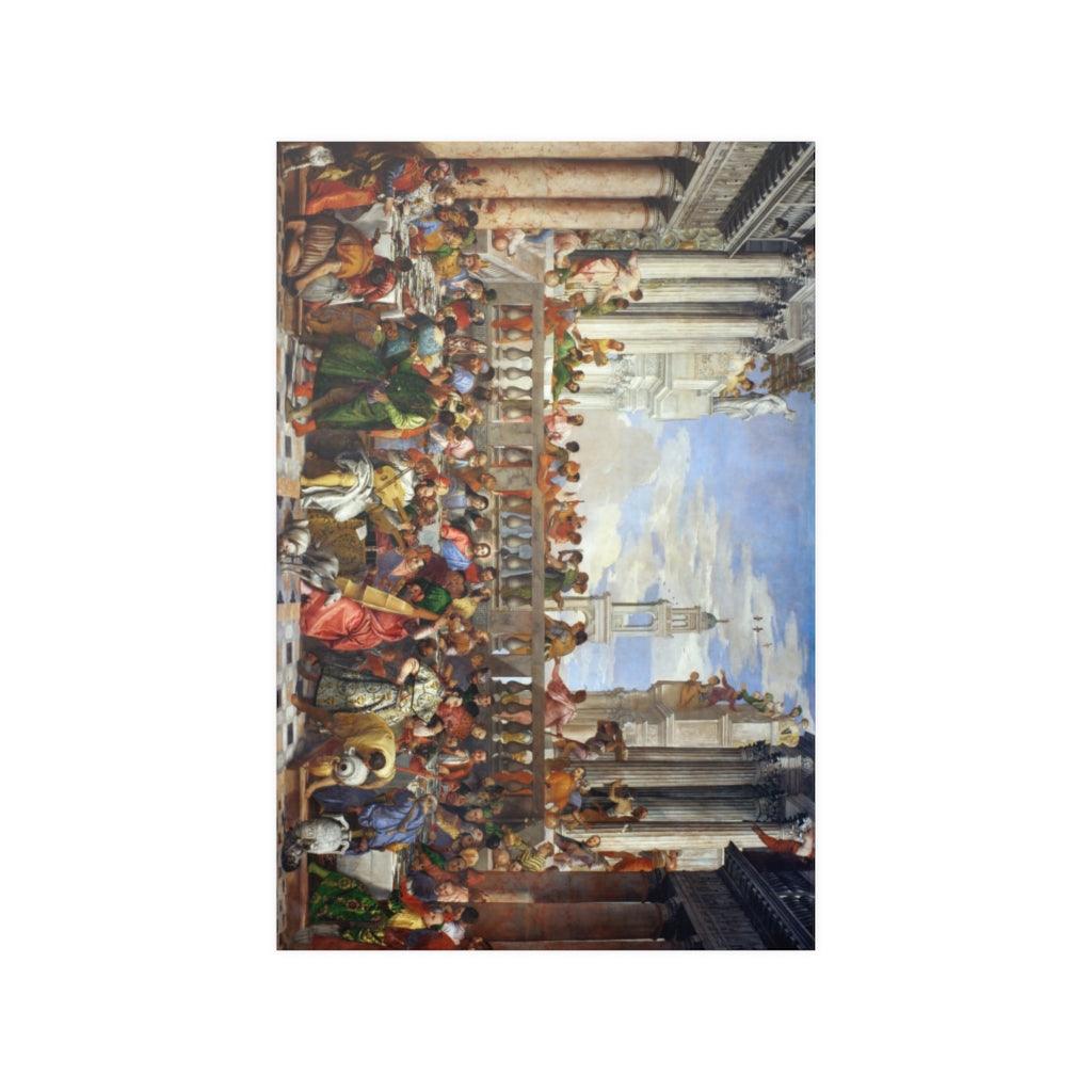 Paolo Veronese - The Wedding At Cana 1563 Print Poster - Art Unlimited