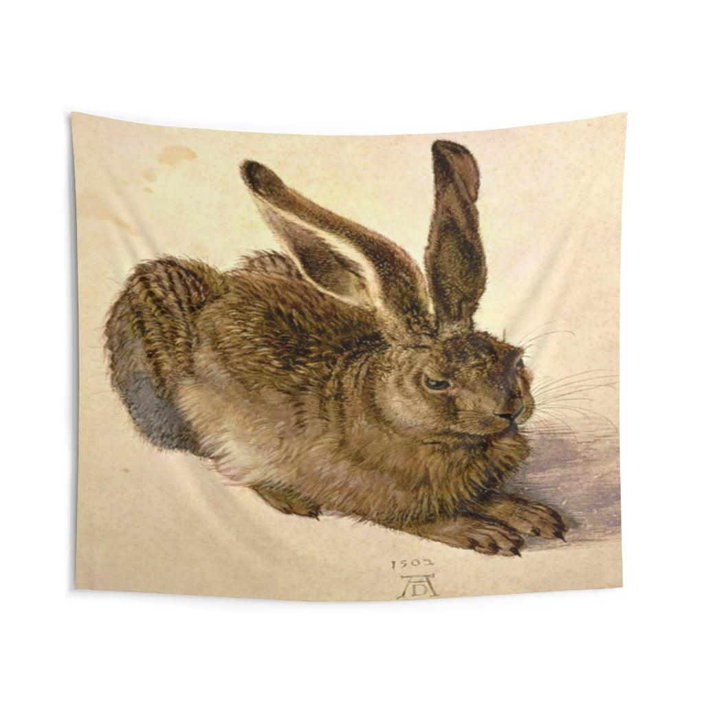 The Hare By Albrecht Durer Wall Tapestry - Art Unlimited
