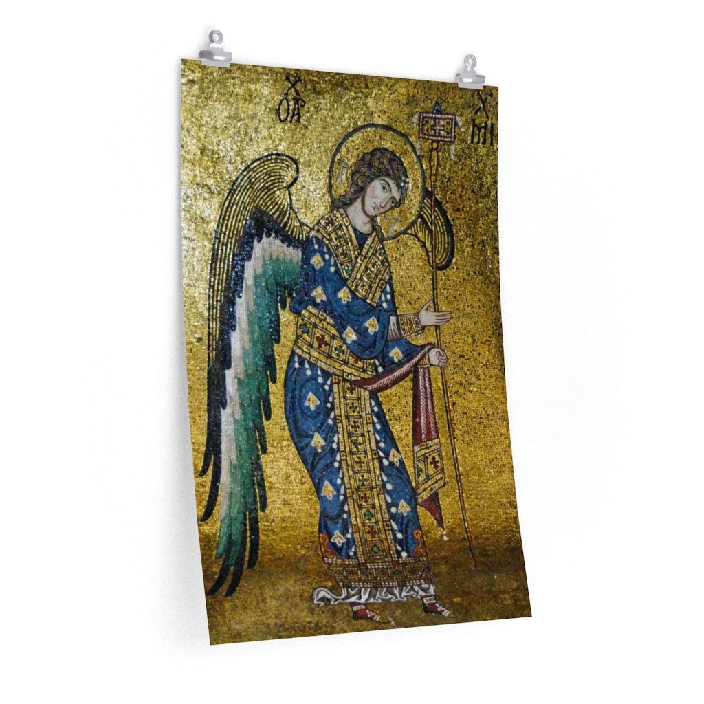Saint Michael The Archangel Print Poster - Art Unlimited