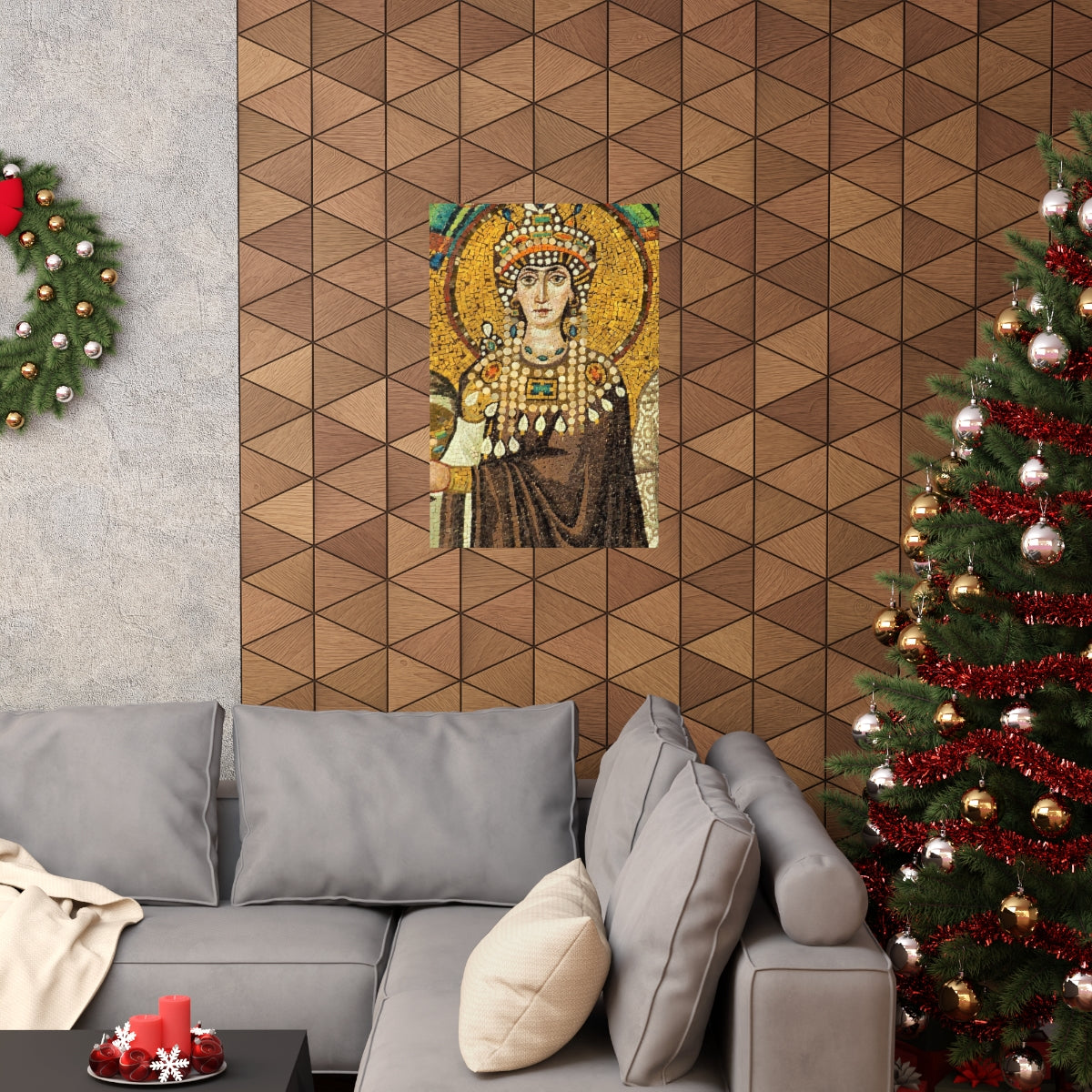 Empress Theodora Portrait Print Poster