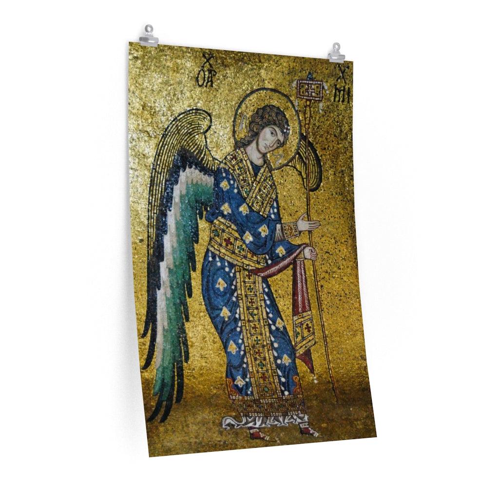 Saint Michael The Archangel Print Poster - Art Unlimited