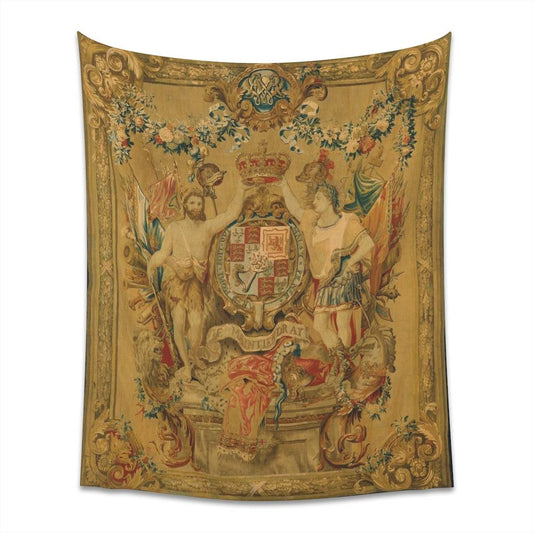 The Arms Of William And Mary - Flemish Family Wall Tapestry - Art Unlimited