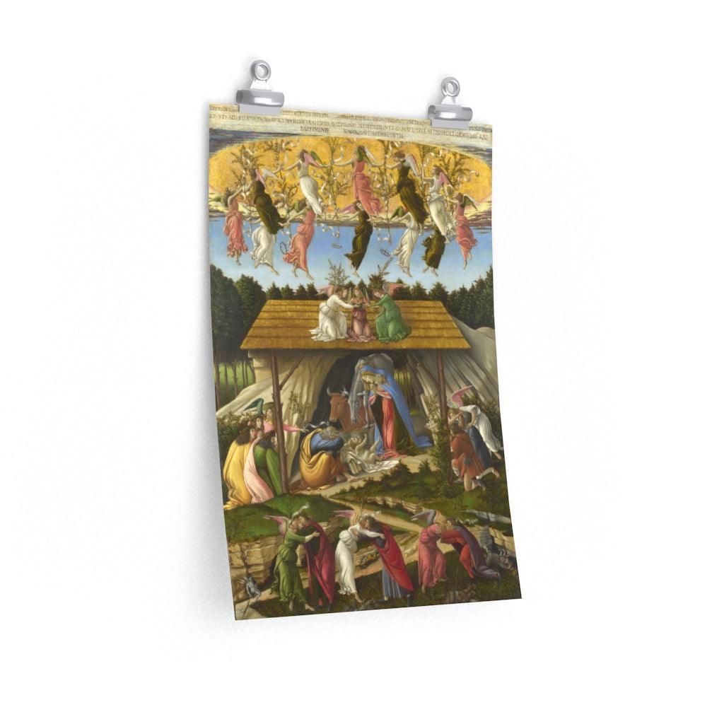 Mystic Nativity By Sandro Botticelli Print Poster - Art Unlimited