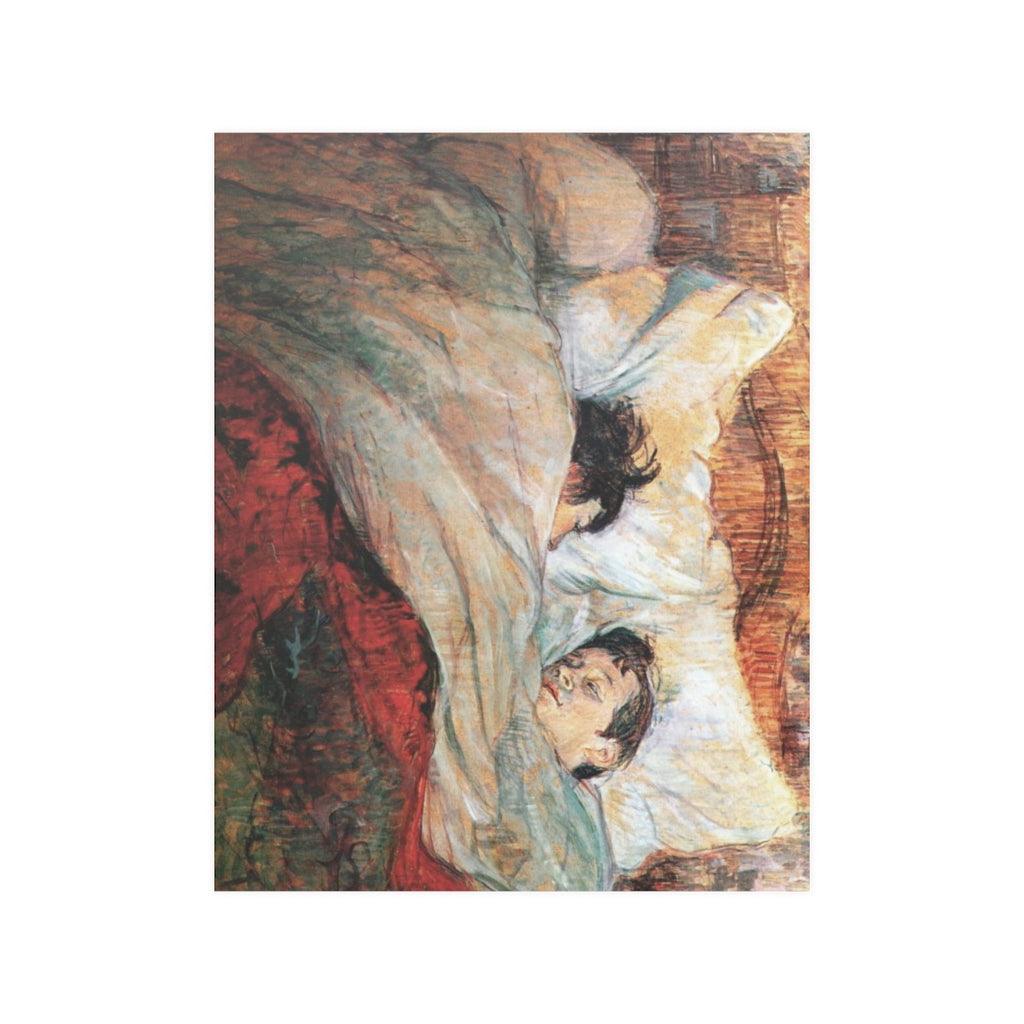 The Bed By Henri De Toulouse Lautrec Print Poster - Art Unlimited