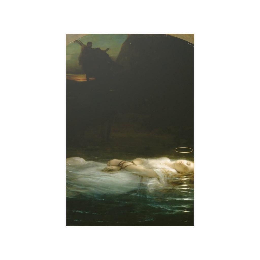 Paul Delaroche - The Young Martyr Print Poster - Art Unlimited