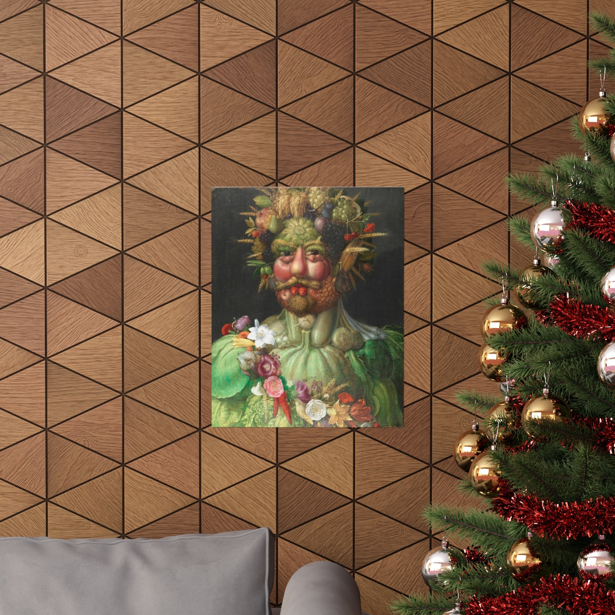 Giuseppe Arcimboldo - Rudolf II As Vertumnus Print Poster