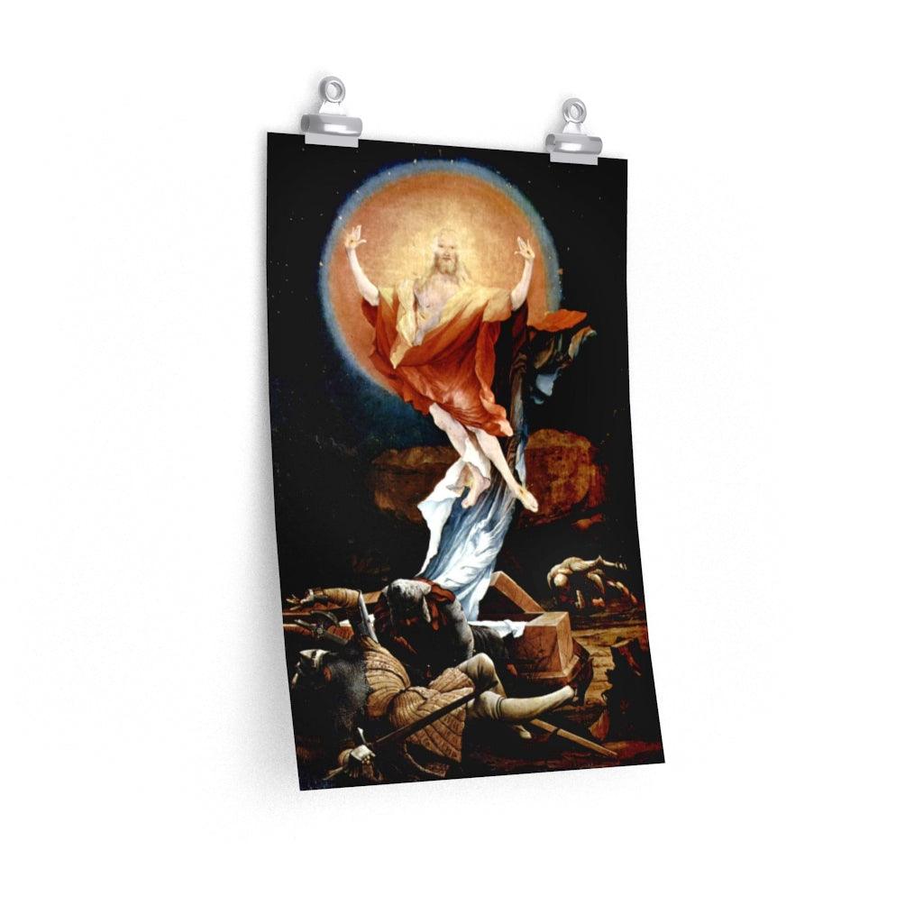 The Resurrection Of Christ - Isenheim Altarpiece By Matthias Grünewald Print Poster - Art Unlimited