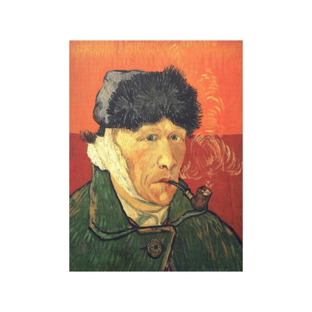 Vincent Van Gogh - Self Portrait With Bandaged Ear Print Poster - Art Unlimited