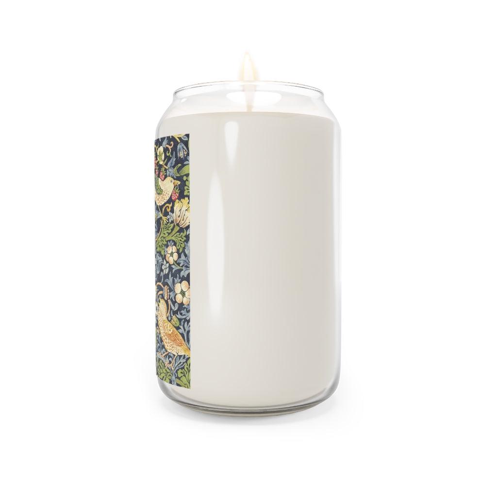 William Morris Strawberry Thief Candle - Art Unlimited