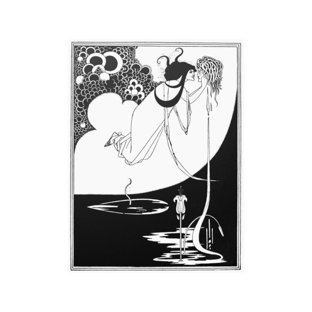 The Climax By Aubrey Beardsley From Salome By Oscar Wilde 1893 Print Poster - Art Unlimited