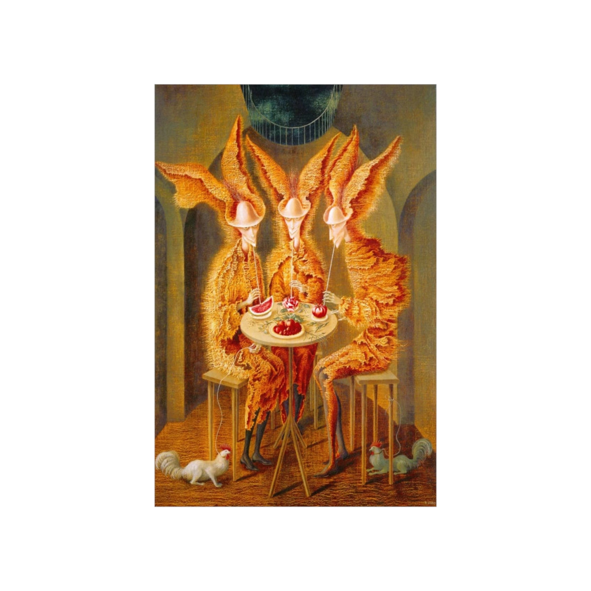 Remedios Varo Vampiros Vegetarianos Print Poster