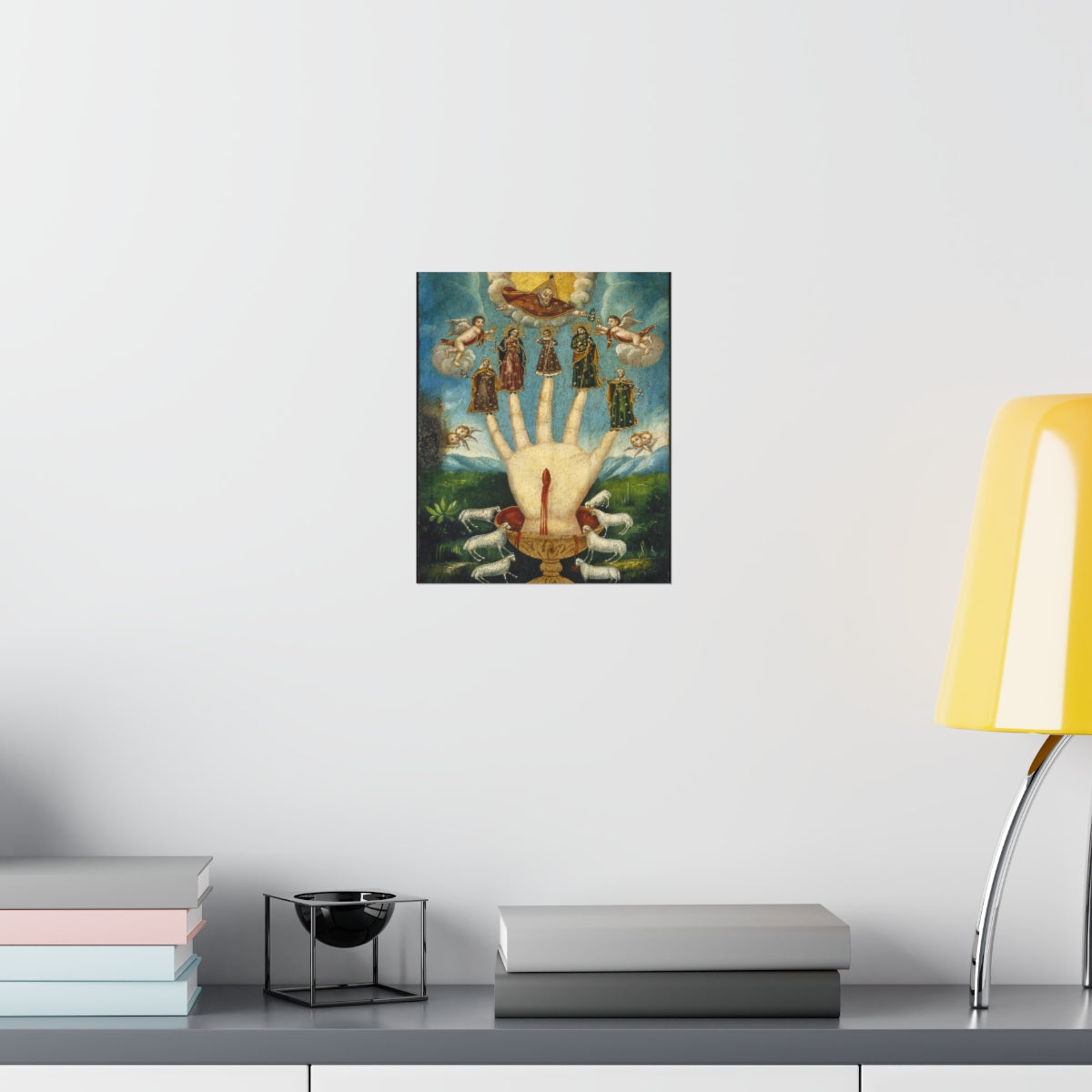 The All Powerful Hand Or The Five Persons Unknown Print Poster