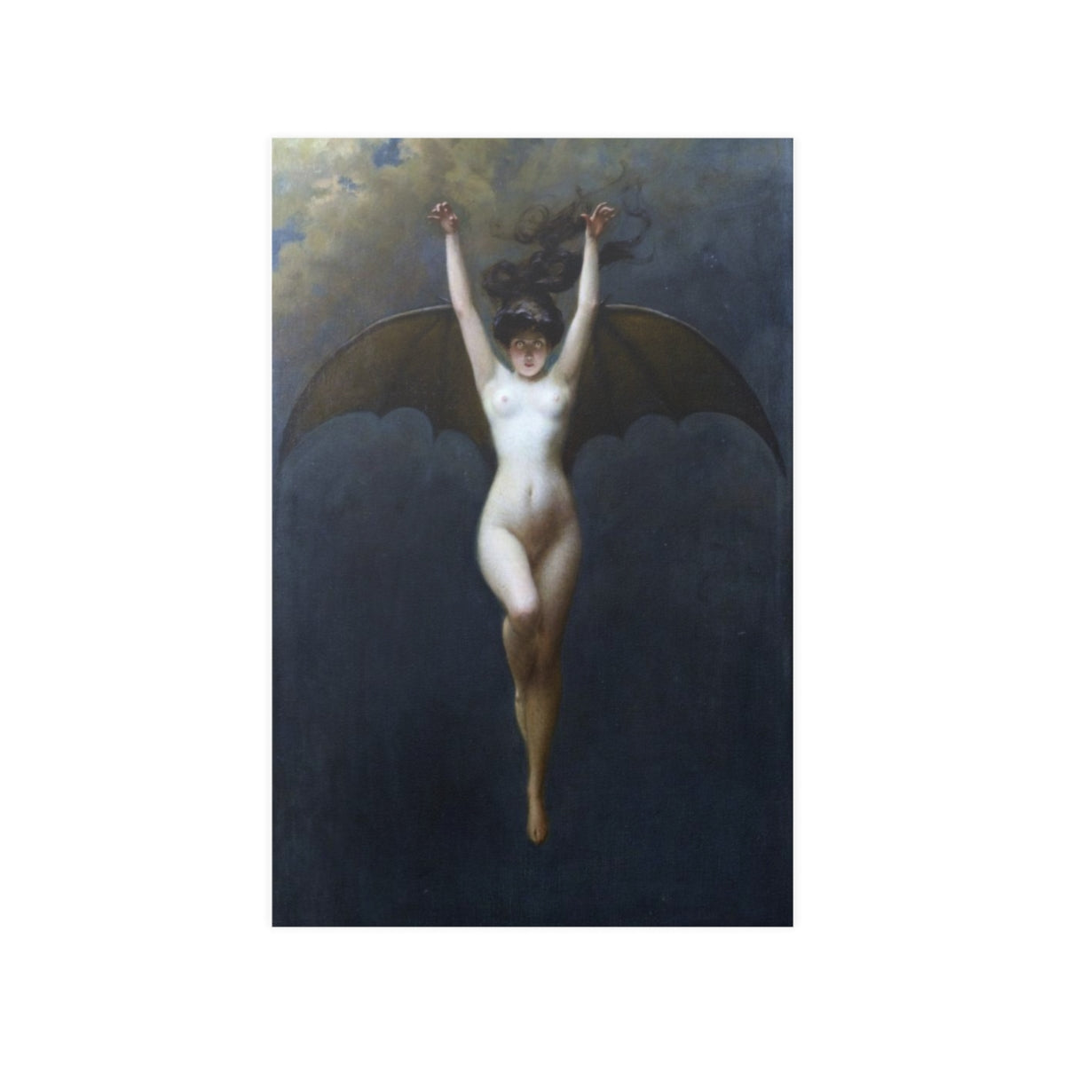 Albert-Joseph Pénot Bat-Woman Print Poster