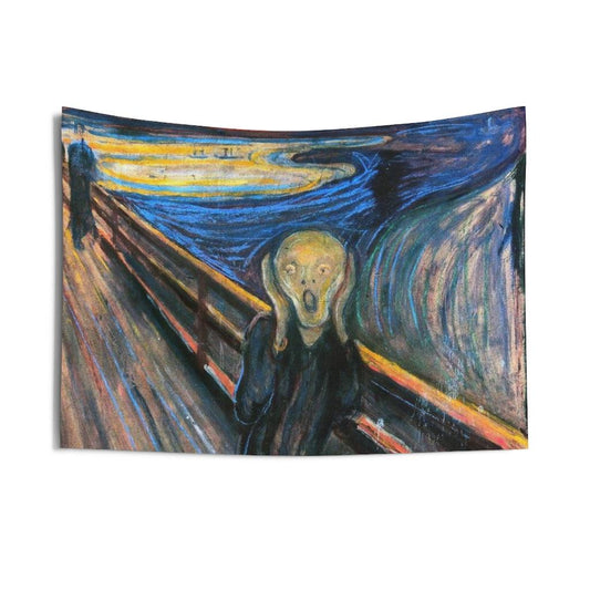 The Scream Edvard Munch Wall Tapestry - Art Unlimited