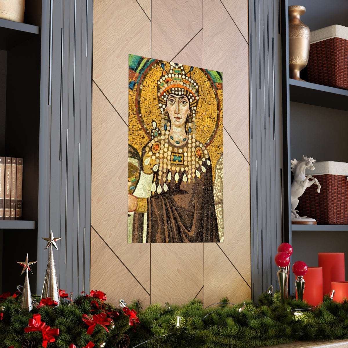 Empress Theodora Portrait Print Poster