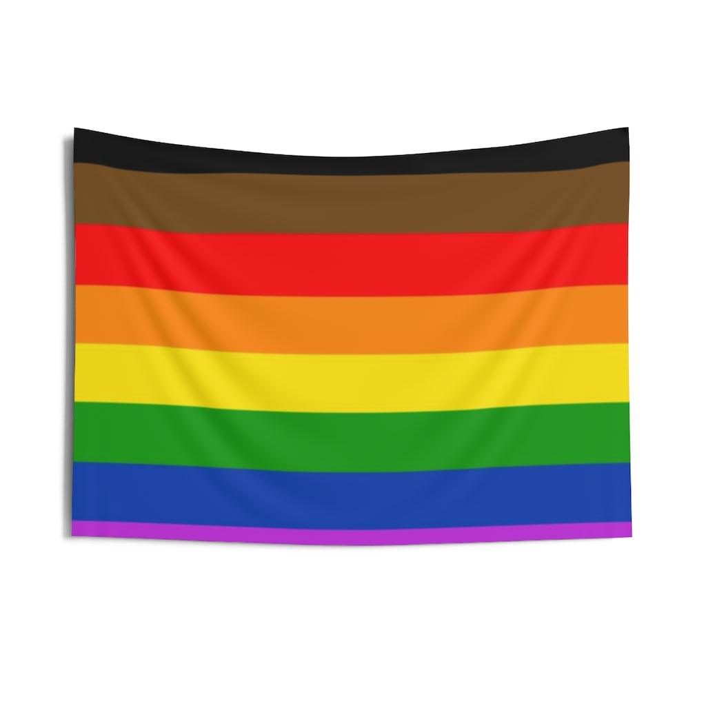 Philadelphia LGBTQ Pride Flag Wall Tapestry - Art Unlimited