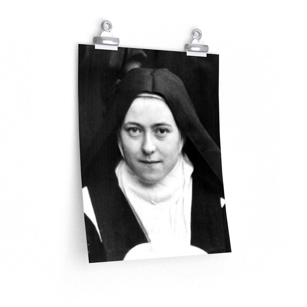 Saint Therese Of Lisieux Portrait Print Poster - Art Unlimited