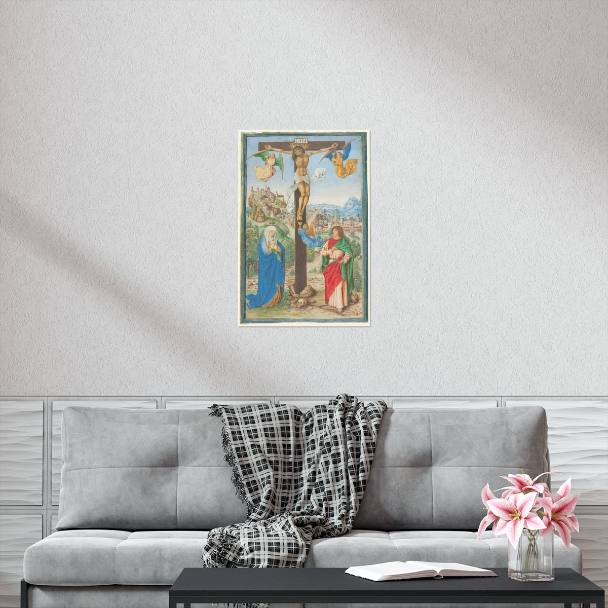 The Crucifixion Sacrament Of The Altar Print Poster