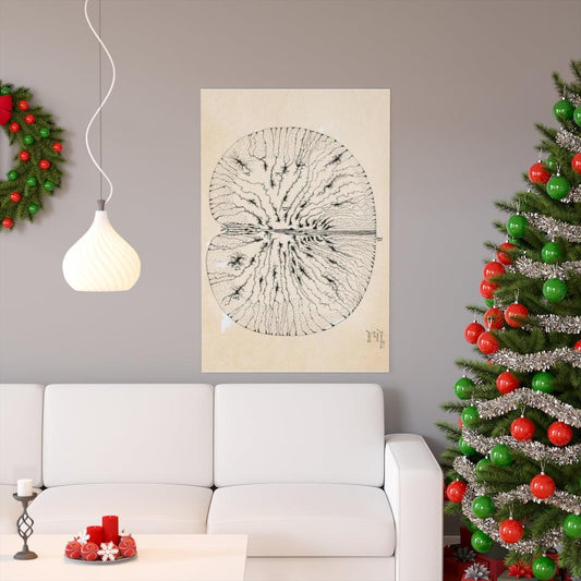 Vintage Cell Drawing | Santiago Ramón Y Cajal - Art Unlimited