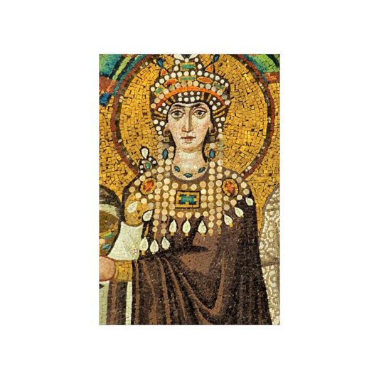 Empress Theodora Portrait Print Poster