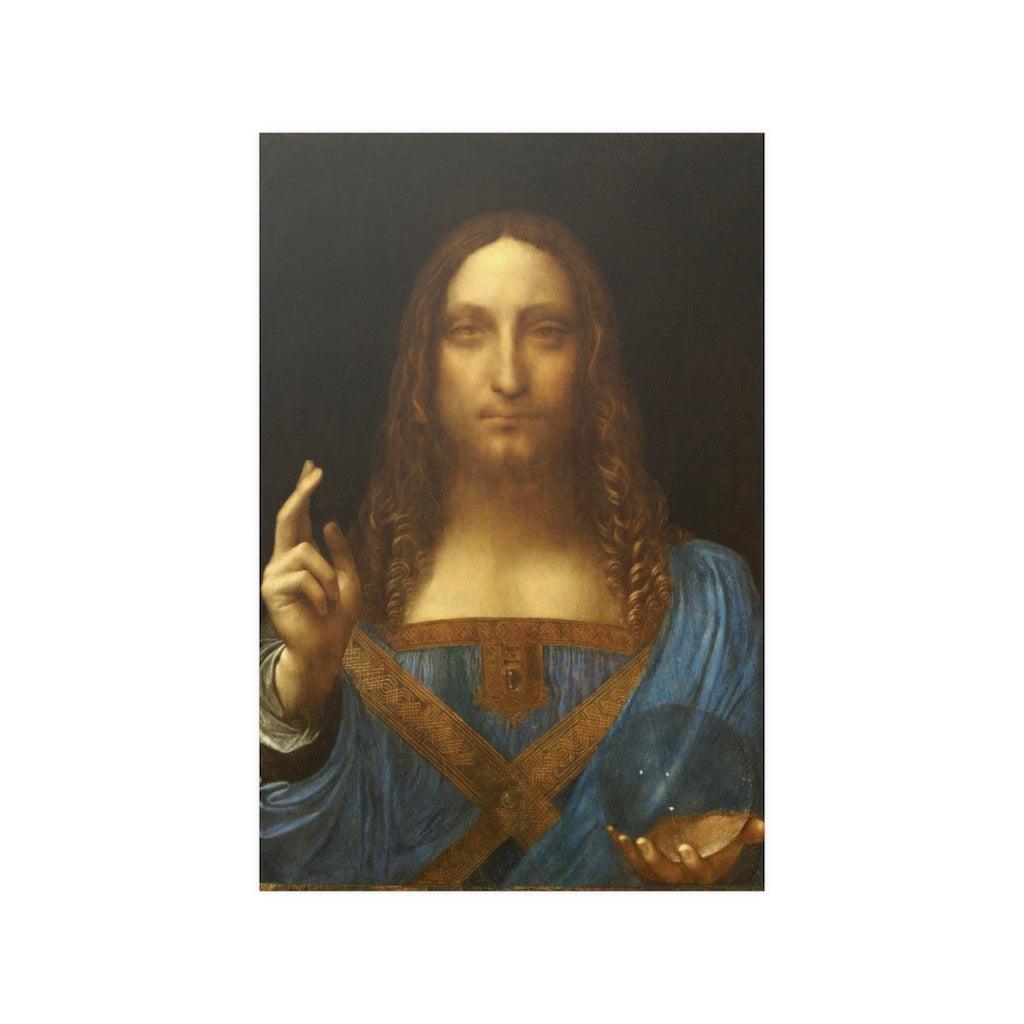 Salvator Mundi Leonardo Da Vinci Restored Print Poster - Art Unlimited