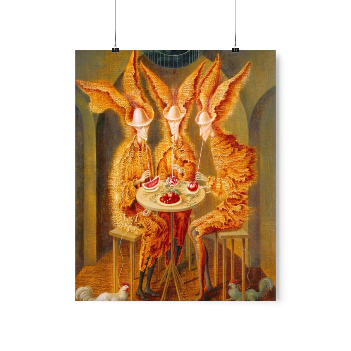 Remedios Varo Vampiros Vegetarianos Print Poster