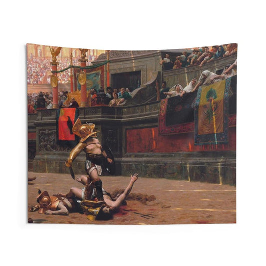 Pollice Verso By Jean Leon Gerome Wall Tapestry - Art Unlimited