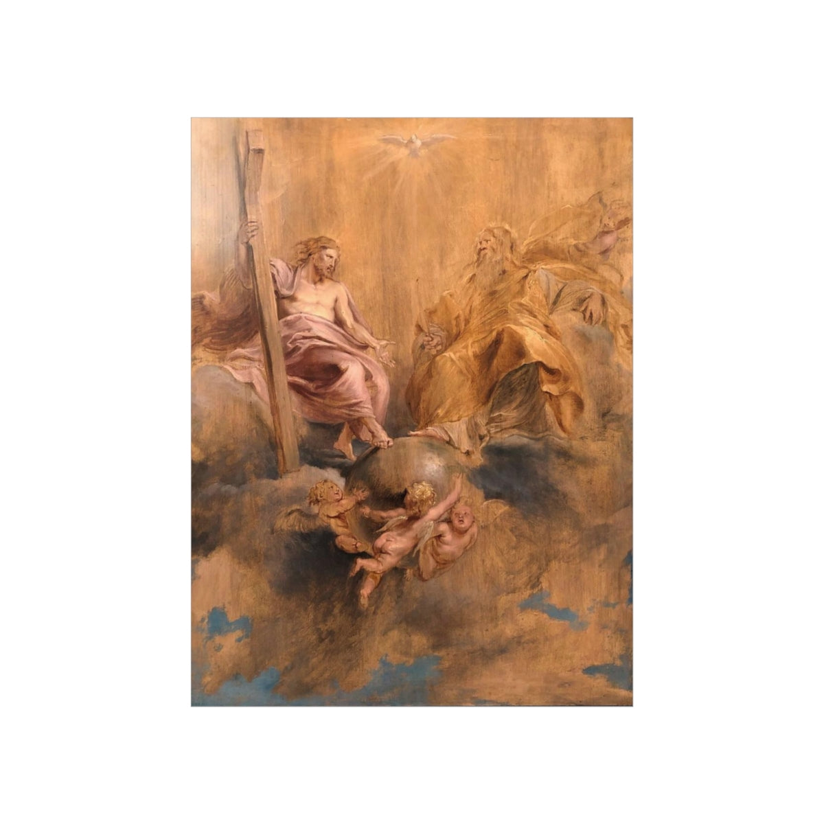 The Holy Trinity Peter Paul Rubens Print Poster