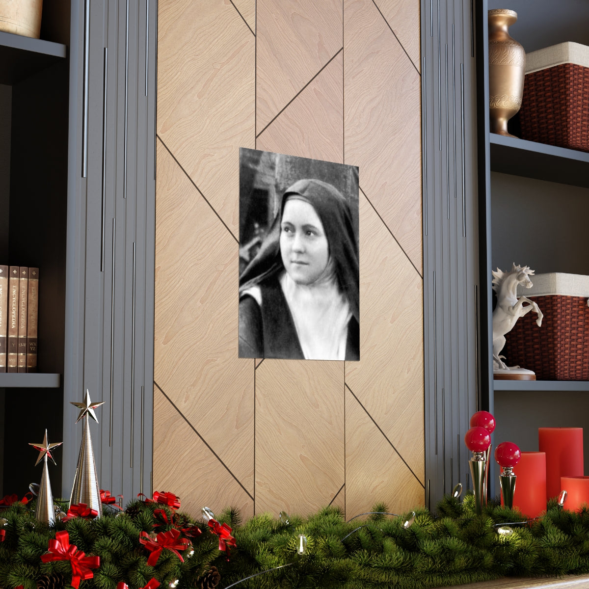 Saint Therese Portrait Print Poster