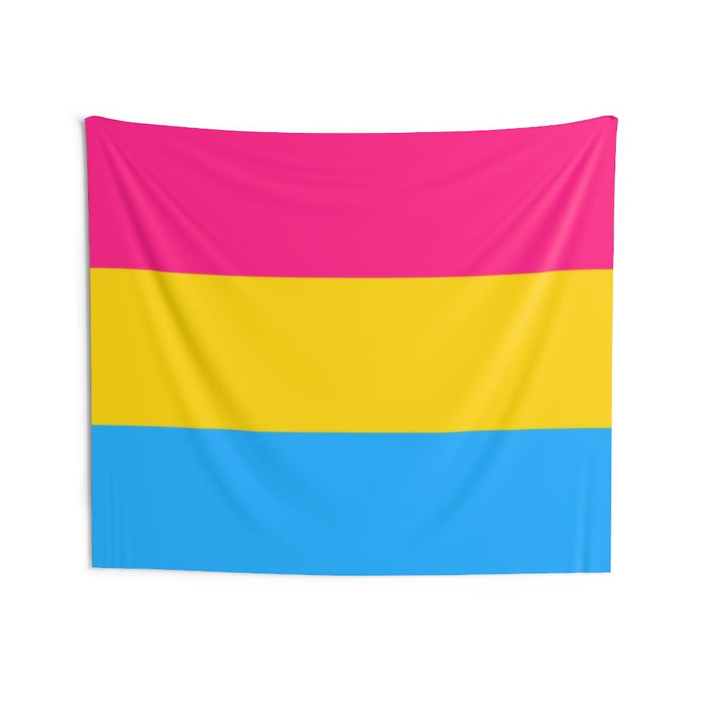 Pansexual Pride Flag Wall Tapestry - Art Unlimited