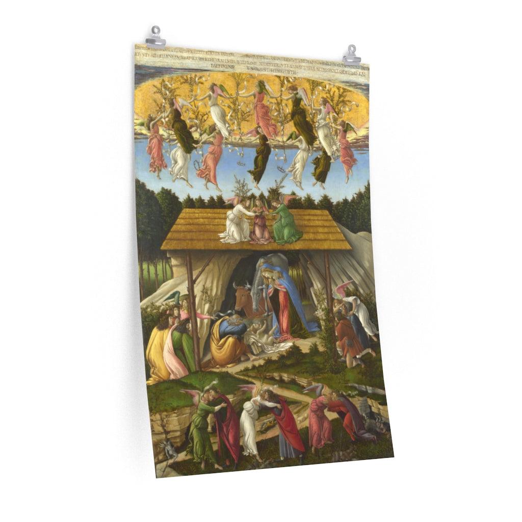 Mystic Nativity By Sandro Botticelli Print Poster - Art Unlimited