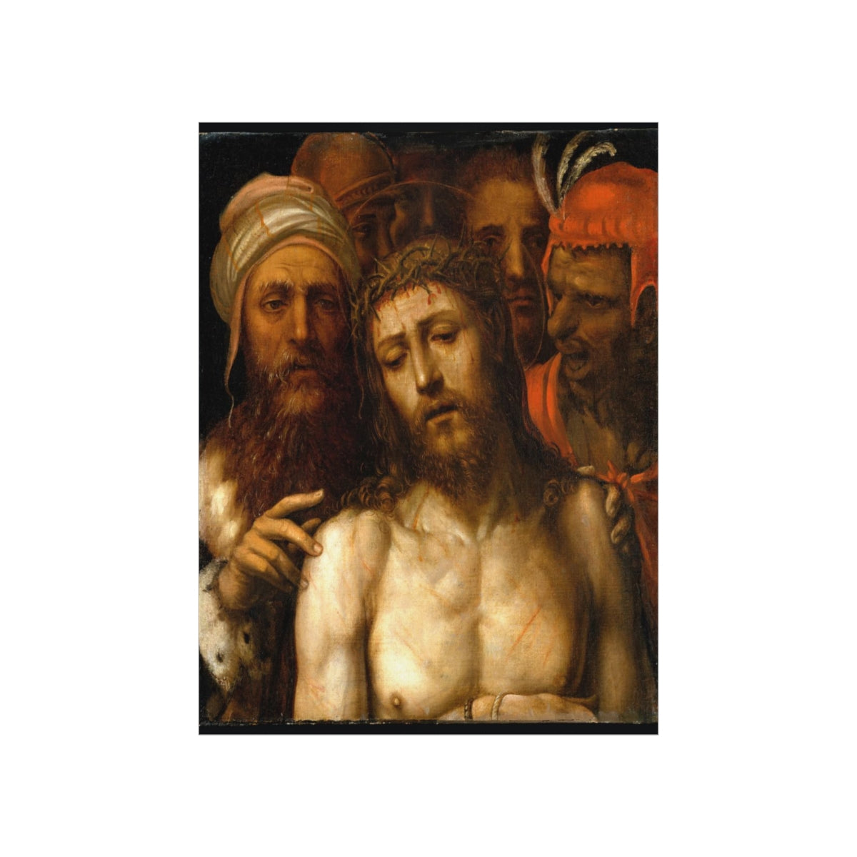 Christ Presented To The People - Giovanni Antonio Bazzi - Il Sodoma Ecce Homo Print Poster