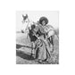 Nellie Brown Black Cowgirl 1880 Print Poster