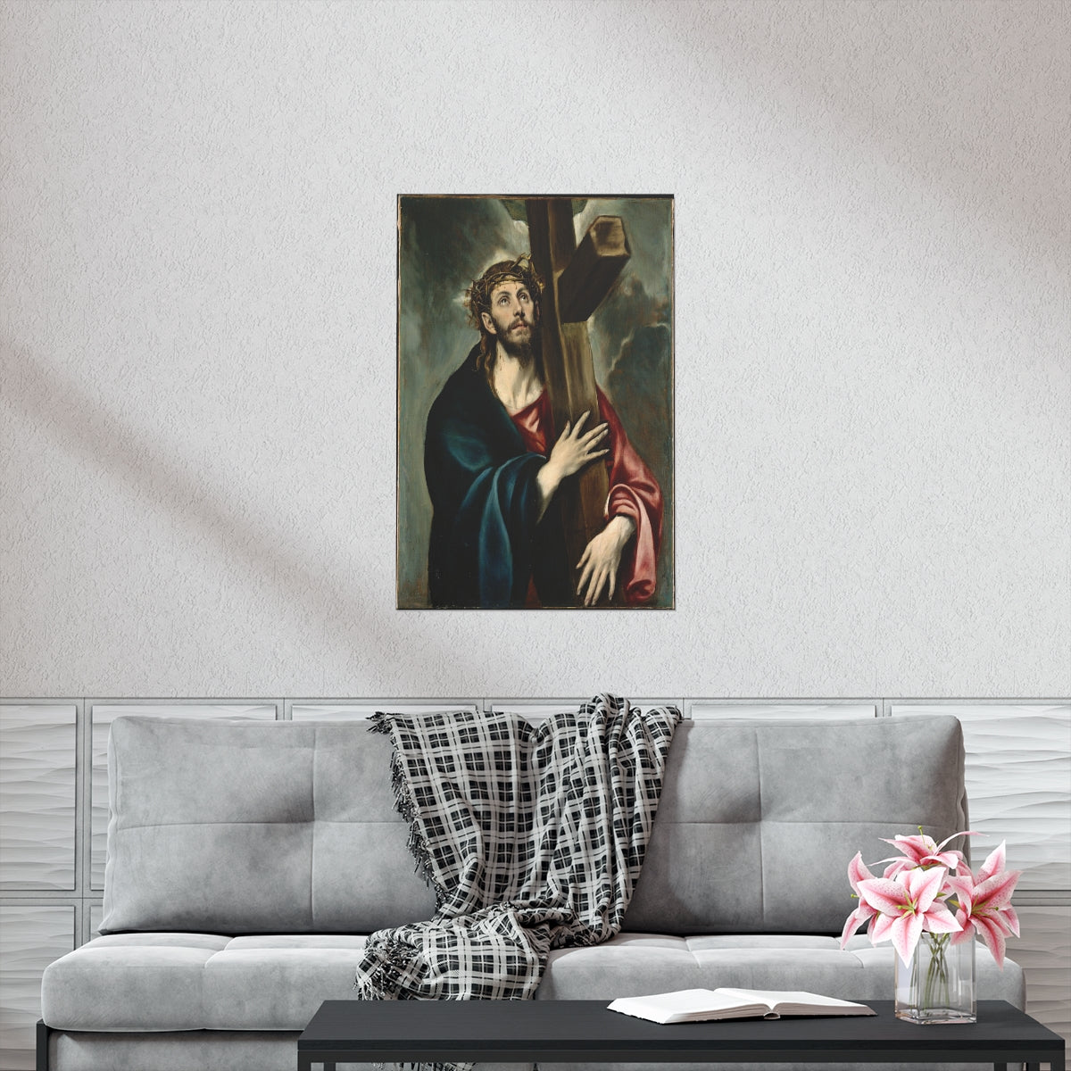 El Greco - Christ Carrying The Cross Print Poster