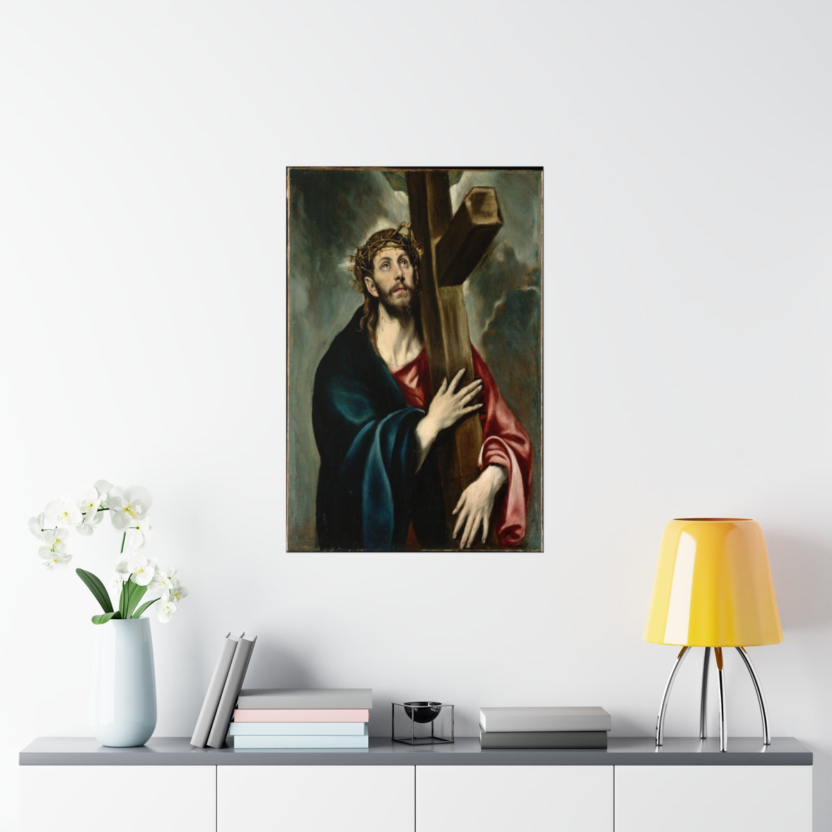 El Greco - Christ Carrying The Cross Print Poster