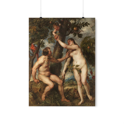 Peter Paul Rubens - The Fall of Man 1628 Print Poster