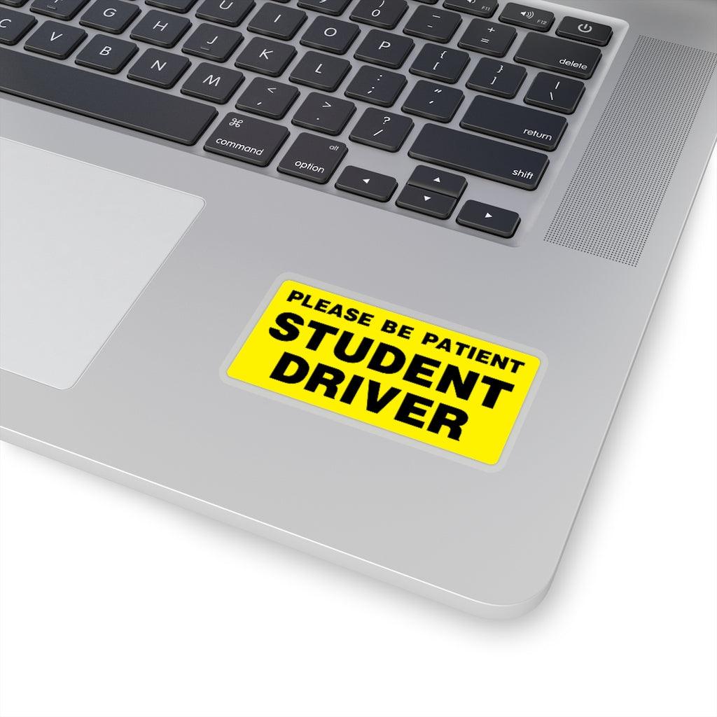 Please Be Patient Student Driver Sticker - Art Unlimited