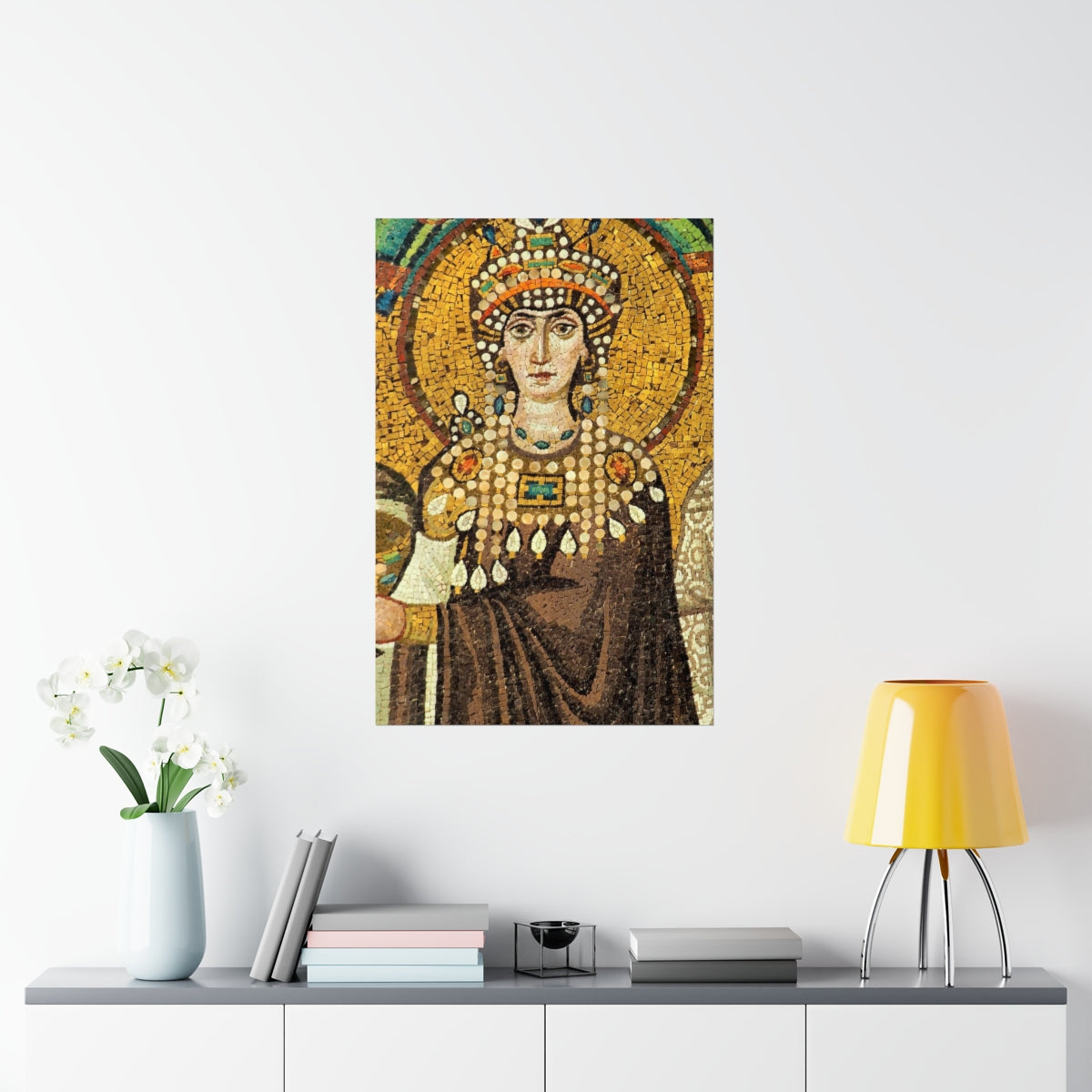 Empress Theodora Portrait Print Poster