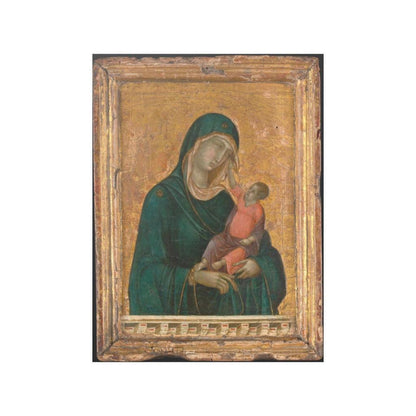 Stroganoff Madonna And Child Duccio Di Buoninsegna Print Poster - Art Unlimited