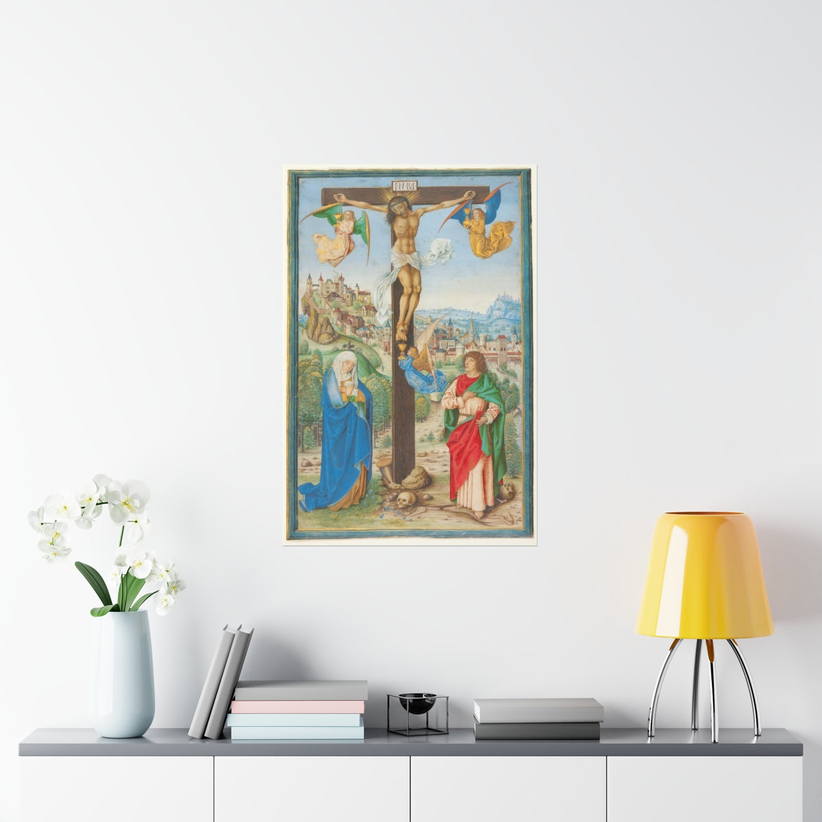 The Crucifixion Sacrament Of The Altar Print Poster