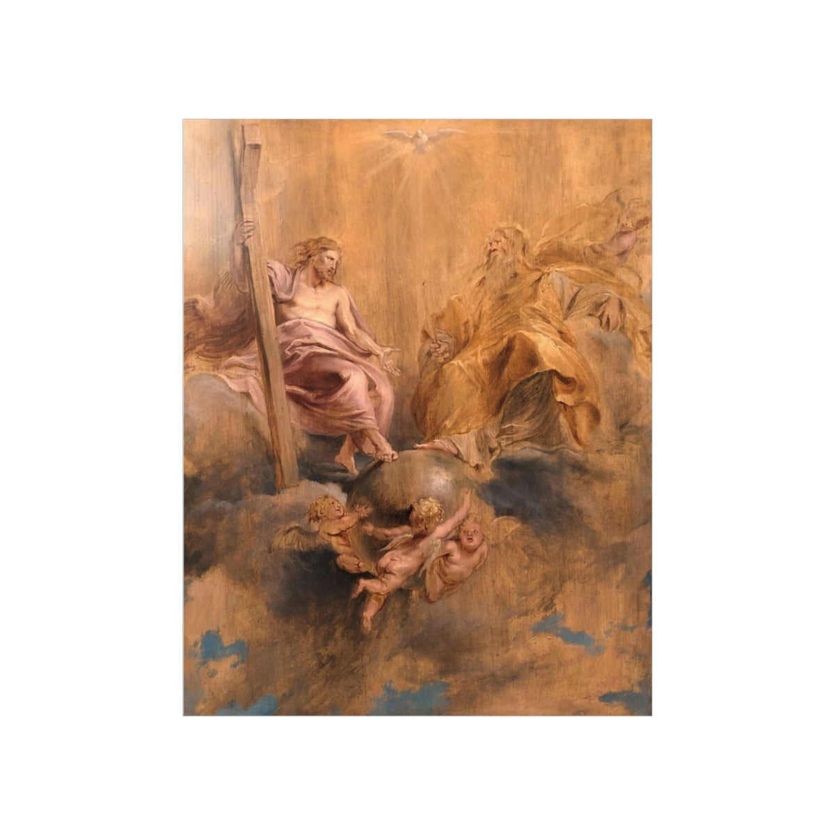 The Holy Trinity Peter Paul Rubens Print Poster