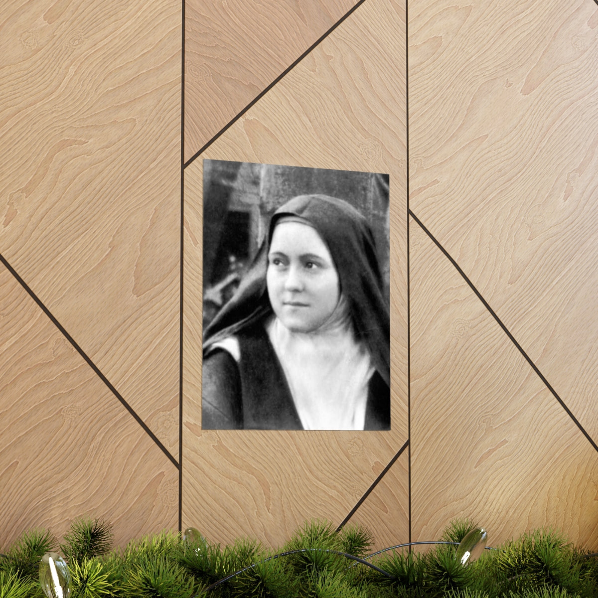 Saint Therese Portrait Print Poster