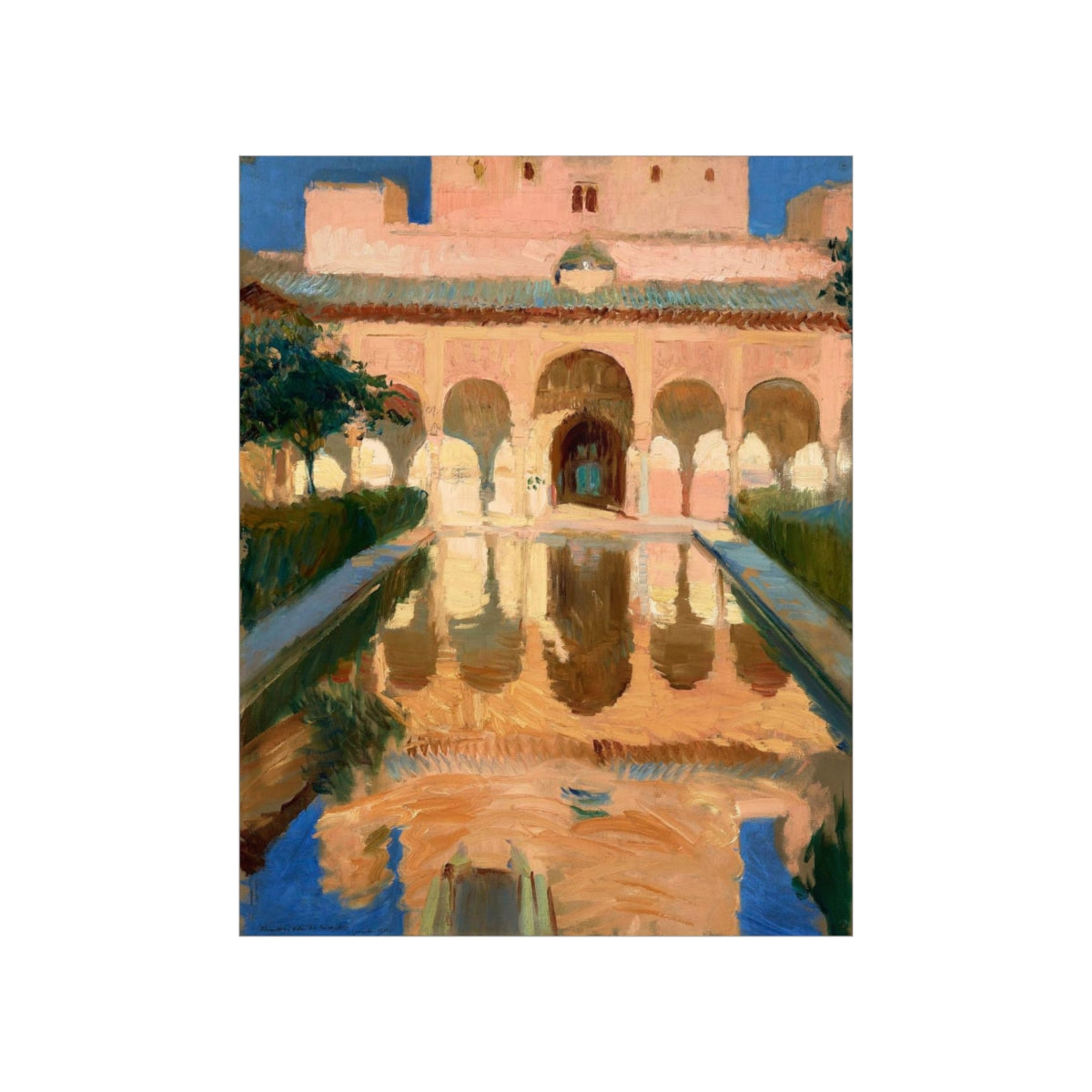 Joaquin Sorolla Y Bastida - Hall Of The Ambassador Print Poster