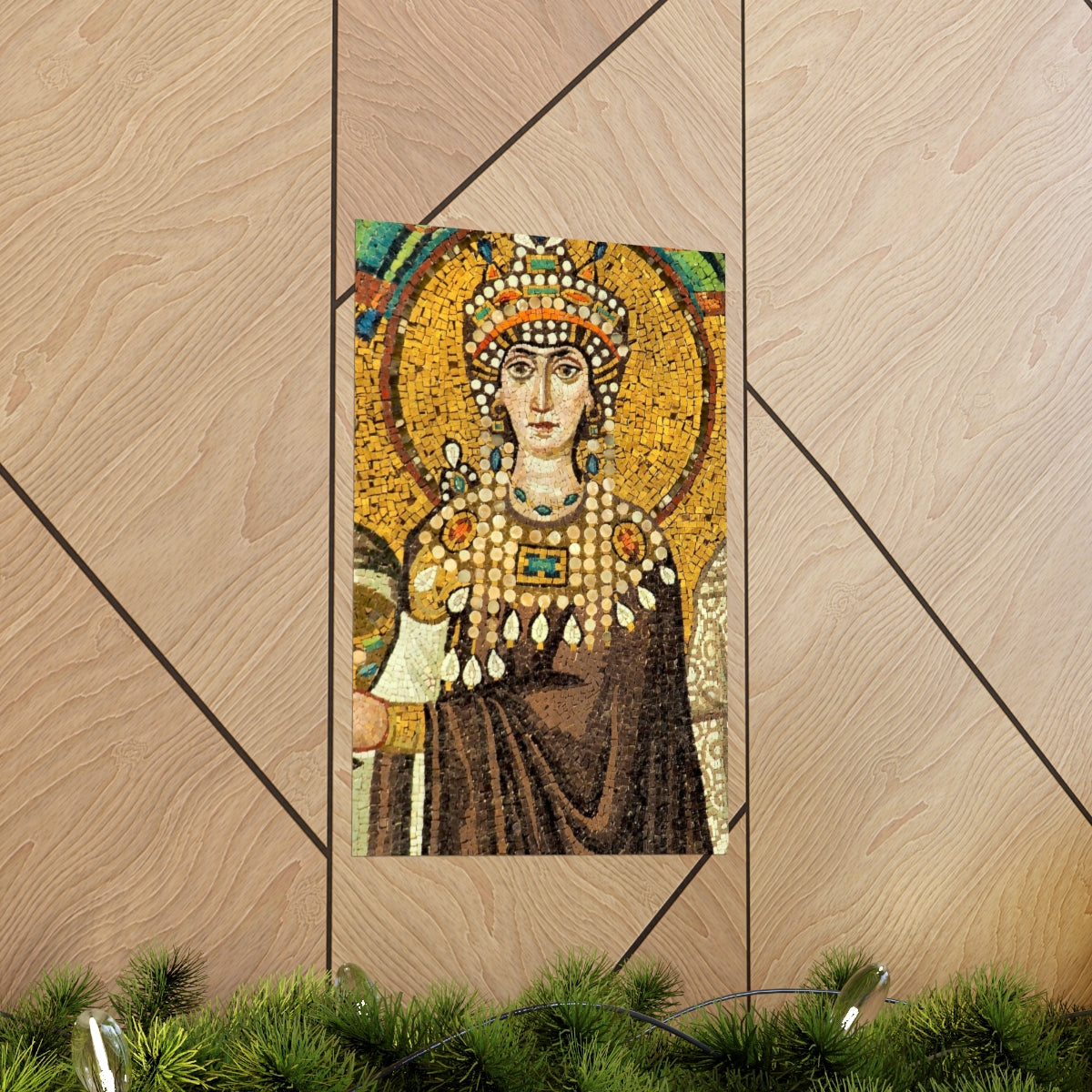 Empress Theodora Portrait Print Poster