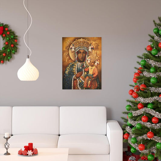 Our Lady Of Czestochowa Print Poster - Art Unlimited